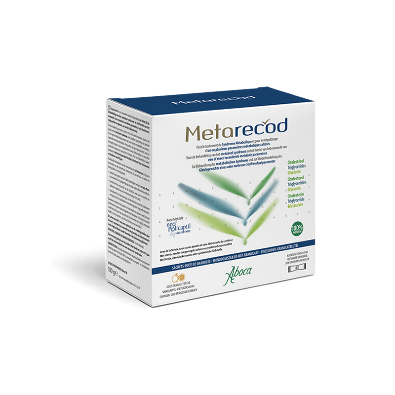 Aboca Metarecod pour Syndrome Métabolique 40 Sachets-Dose